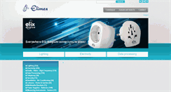 Desktop Screenshot of elimex.be